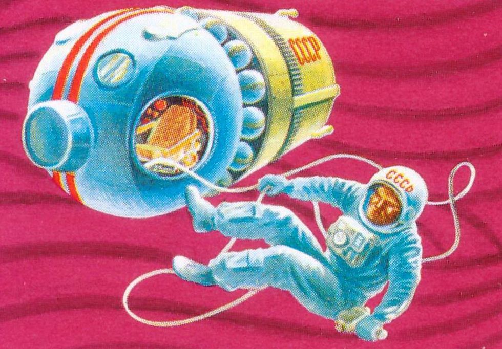Почтовые марки о достижениях СССР в космонавтике