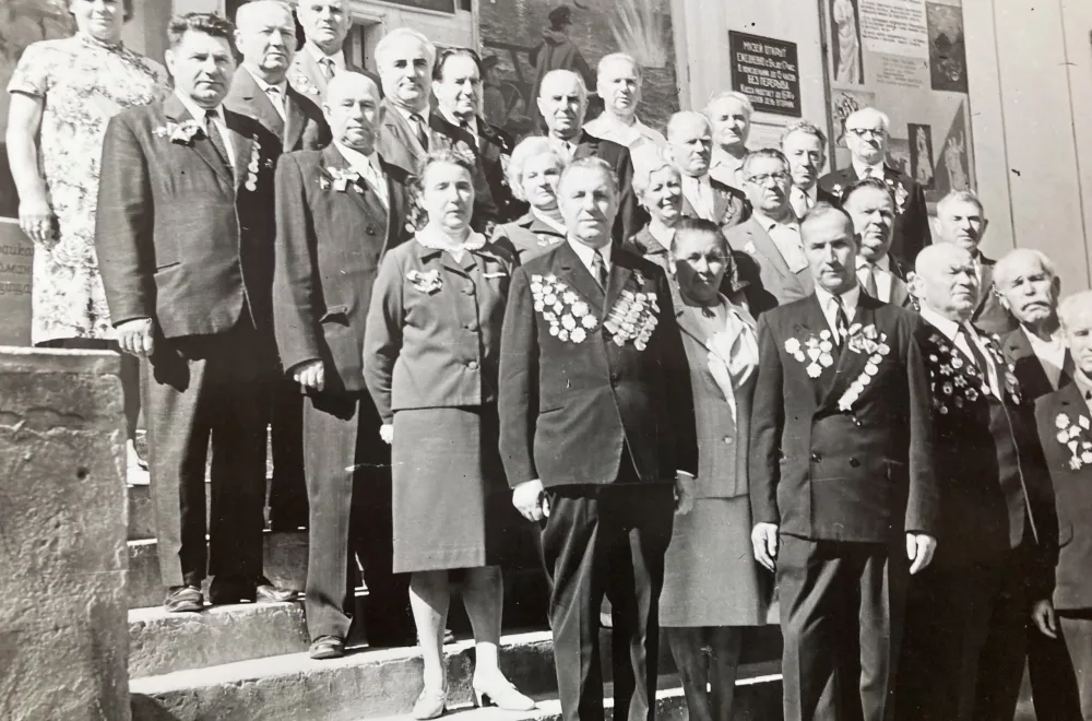 Встреча ветеранов, 1973 г.